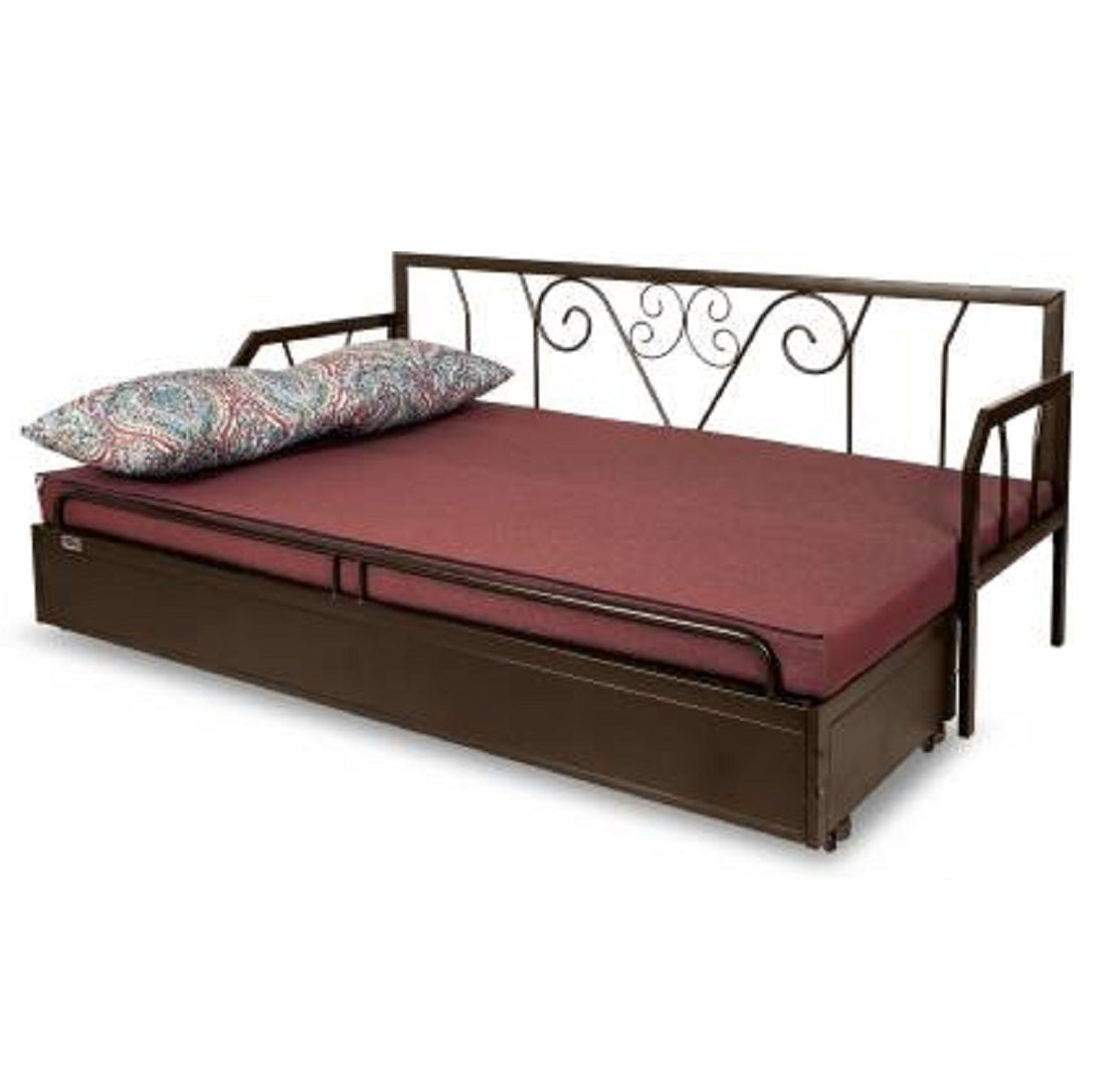 Caen Double Metal Sofa Bed Multi Colour - metallikafurniture.com